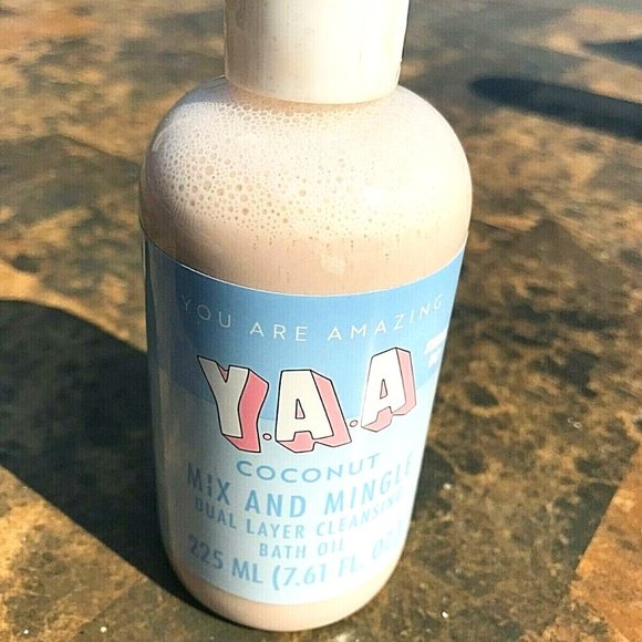 Other - You Are Amazing Coconut Mix & Mingle Body Scrub Dual Layer Cleansing Bath Oil